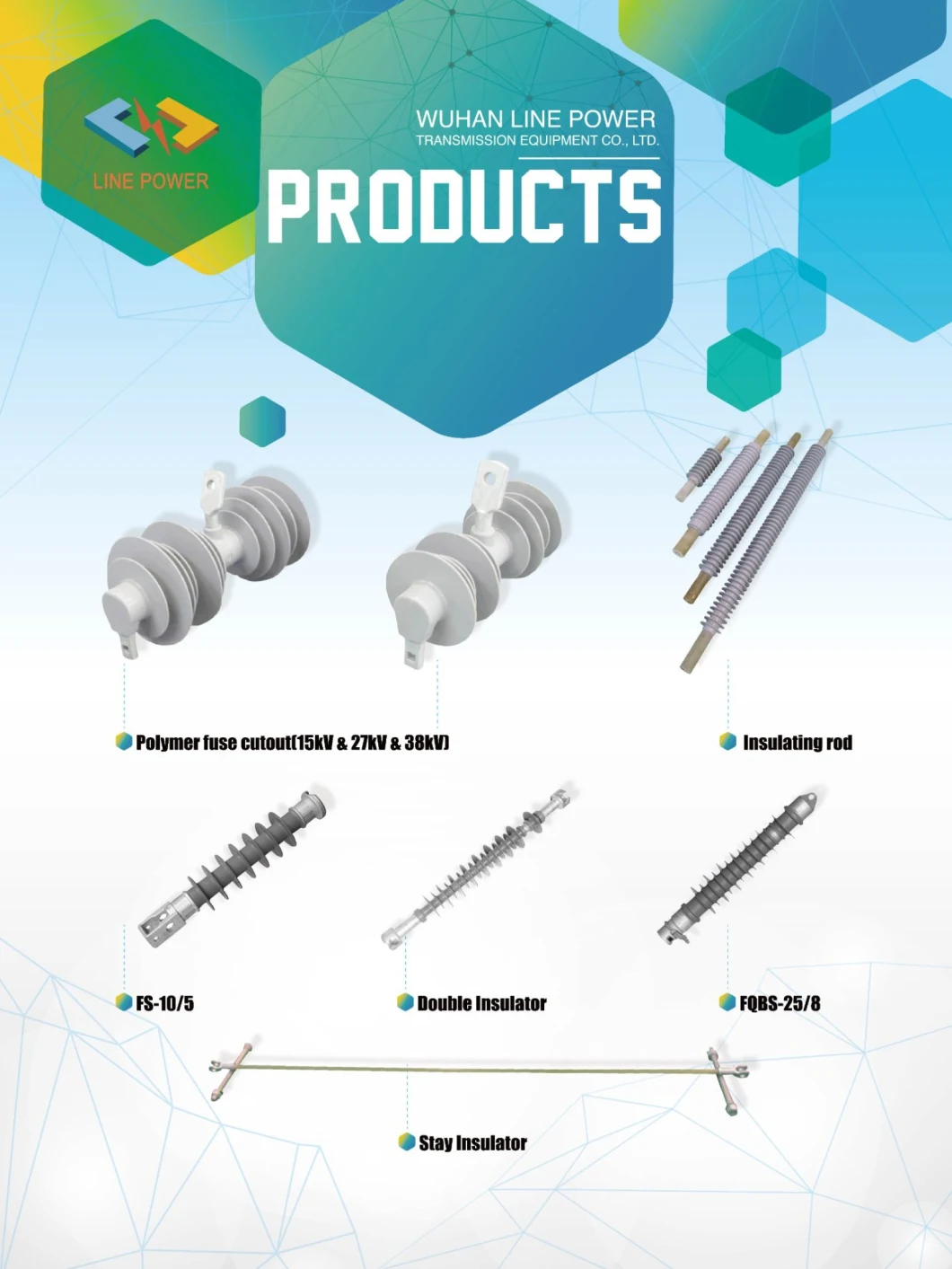 33kv High Voltage Polymer Composite Line Pin Post Insulator 11kv