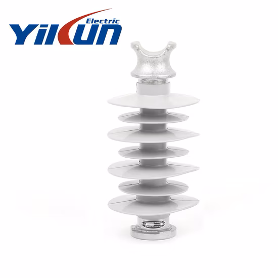 Isolador de linha de polímero composto de 11kv-33kv 12,5kn tipo post/pino